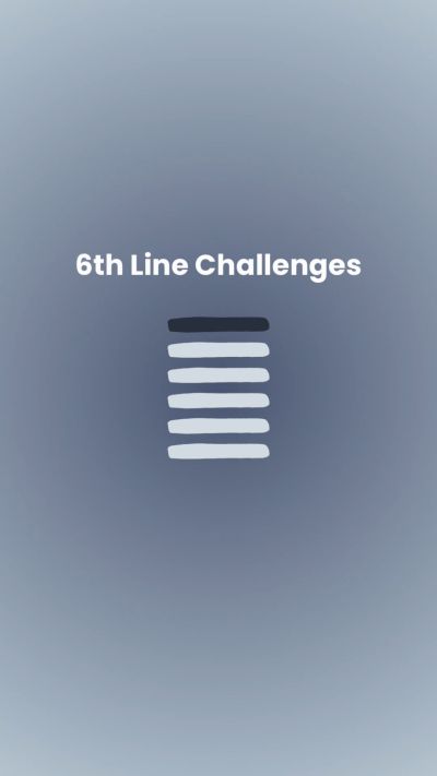 6th lines — do you notice these challenges?

If you want a deep dive into the ps…