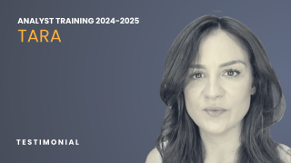 Tara Analyst Training 2024-2025 Testimonial