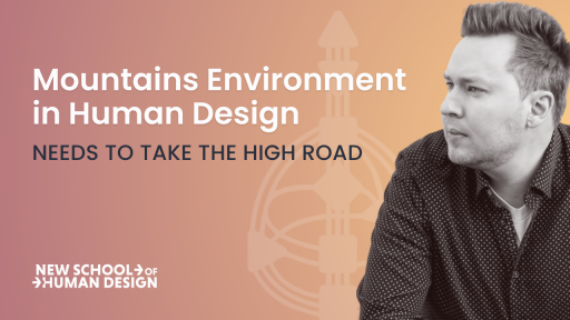 People with a Mountains Environment Need to Take the High Road