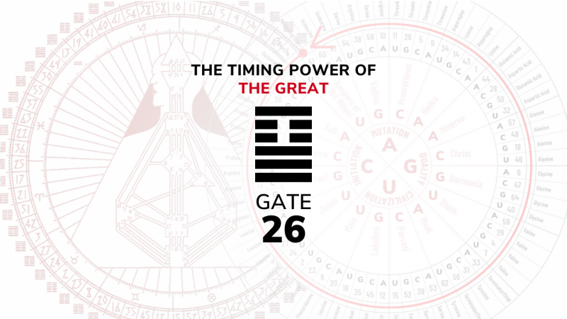 Gate 26 – The Timing Power of the Great