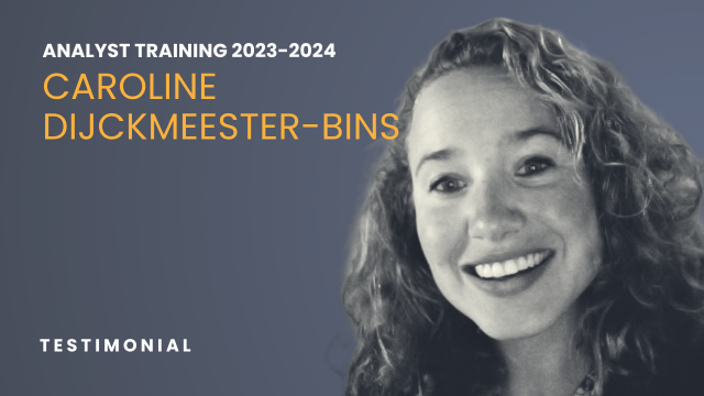 Caroline Dijckmeester-Bins Analyst Training Testimonial