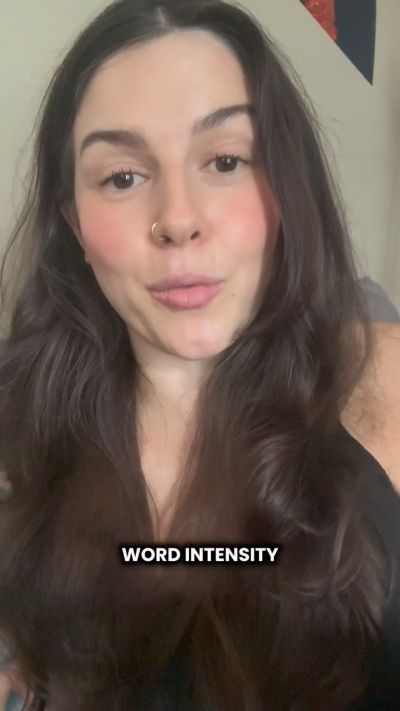 Get curious about the words you use to describe your internal, somatic experienc…