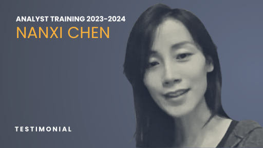 Nanxi Chen Analyst Training Testimonial